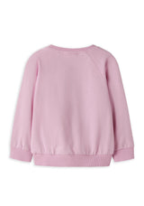 Name It Mini Girl Venus Swan Long Sleeve Sweater, Pink