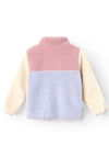Name It Mini Girl Monica Teddy Fleece Jacket, Icelandic Blue