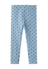 Name It Mini Girl Vivian Polka Dot Legging, Endless Sky