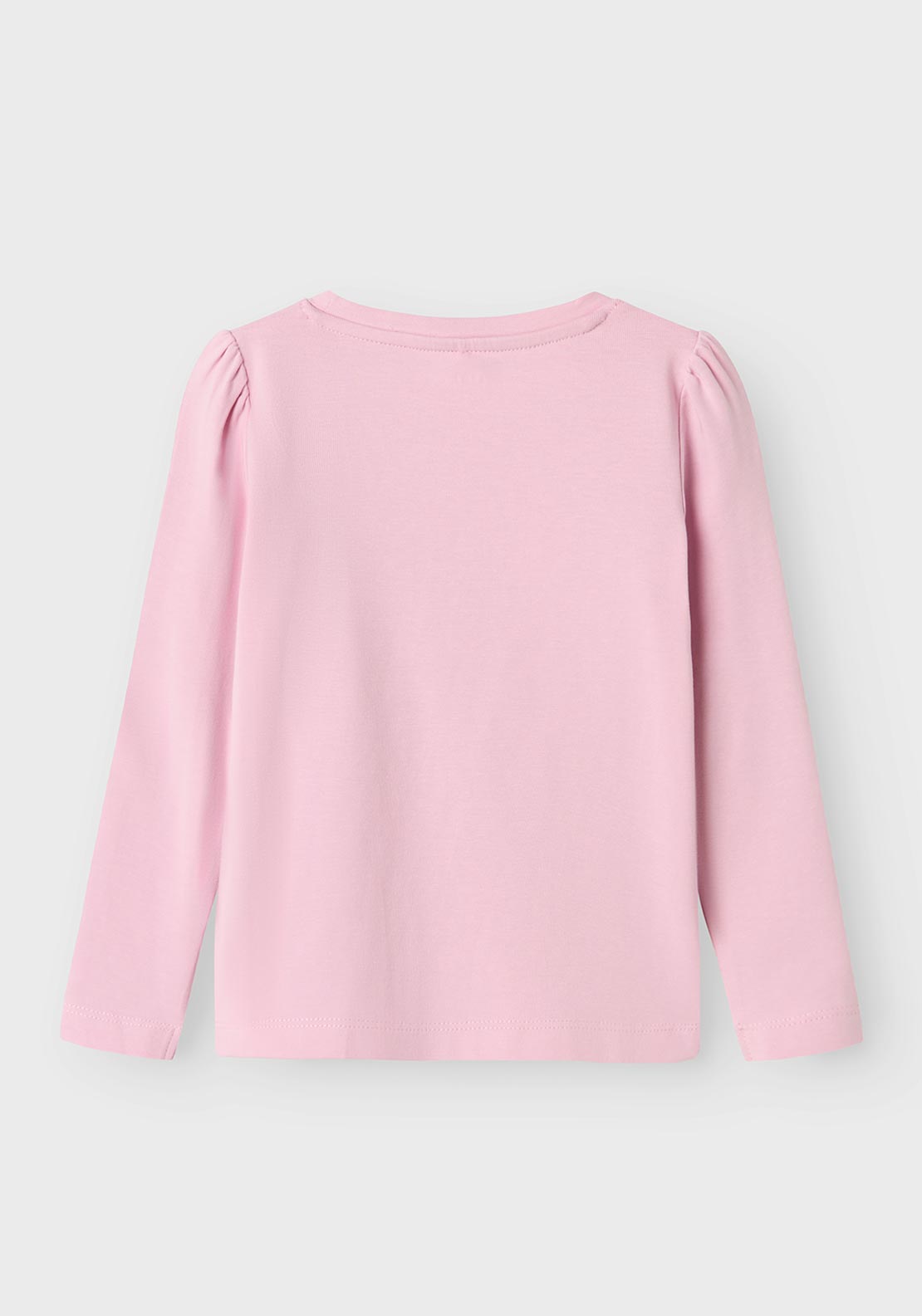 Name It Mini Girl Rosalind Bow Long Sleeve Top, Corsage Pink