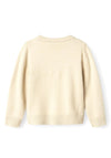 Name It Mini Girl Ronja Long Sleeve Knit Jumper, Summer Sand