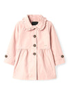 Name It Mini Girl Madelin Trench Coat, Pale Mauve