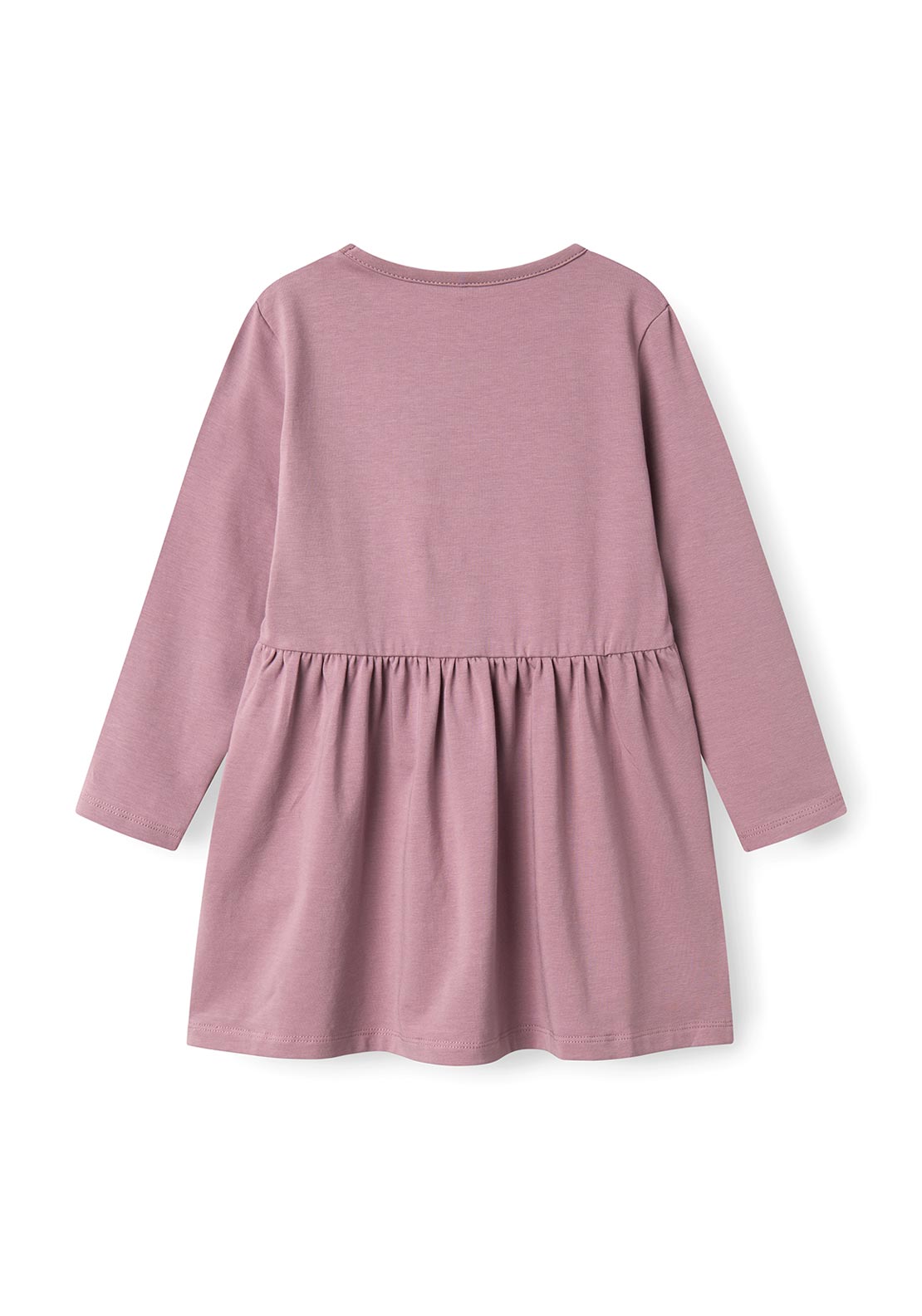 Name It Mini Girl Dyffi Peppa Long Sleeve Dress, Elderberry