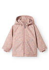 Name It Mini Girl Floral Padded Coat, Pink