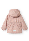 Name It Mini Girl Floral Padded Coat, Pink