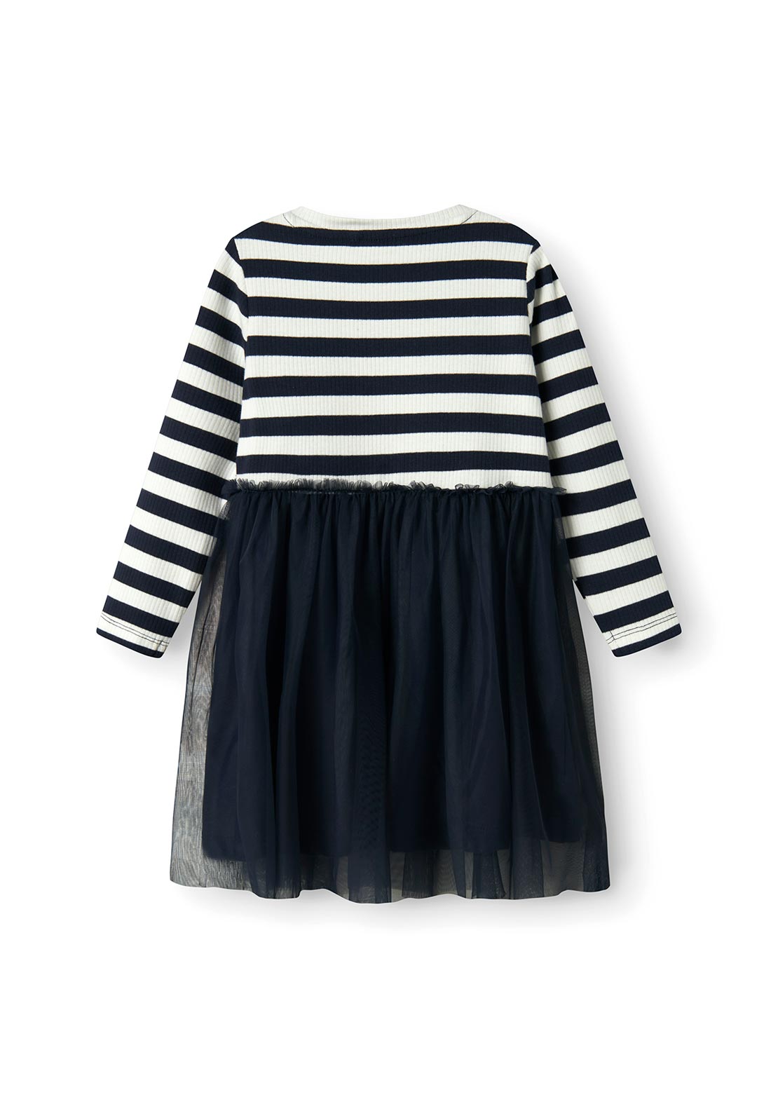Name It Mini Girl Taia Long Sleeve Tulle Dress, Navy Blazer
