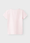 Name It Mini Girl Dromi Butterfly Short Sleeve Tee, Ballerina