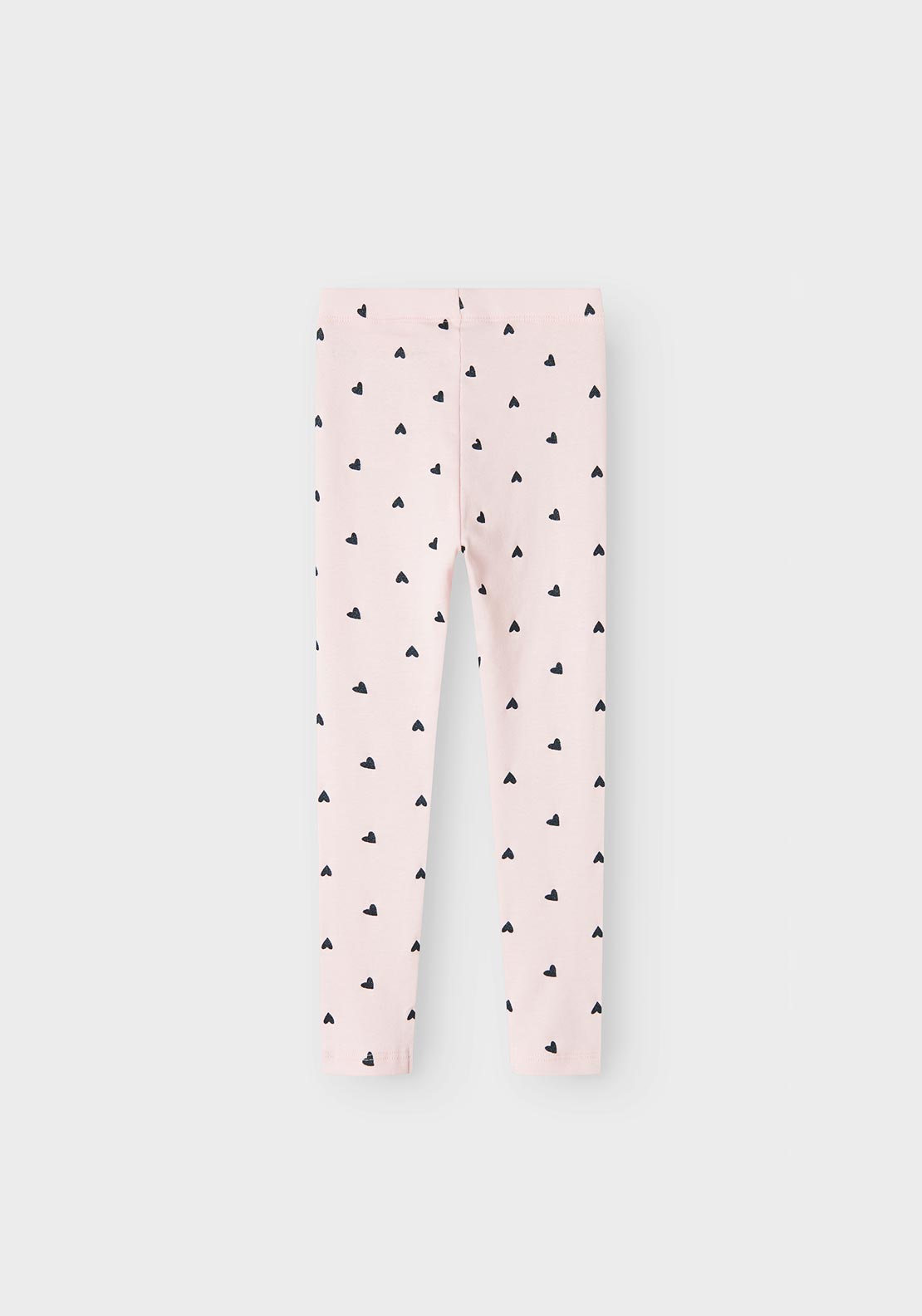 Name It Mini Girl Heart Print Legging, Ballerina