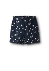 Name It Mini Girl Vilinse Print Short, Navy Blazer