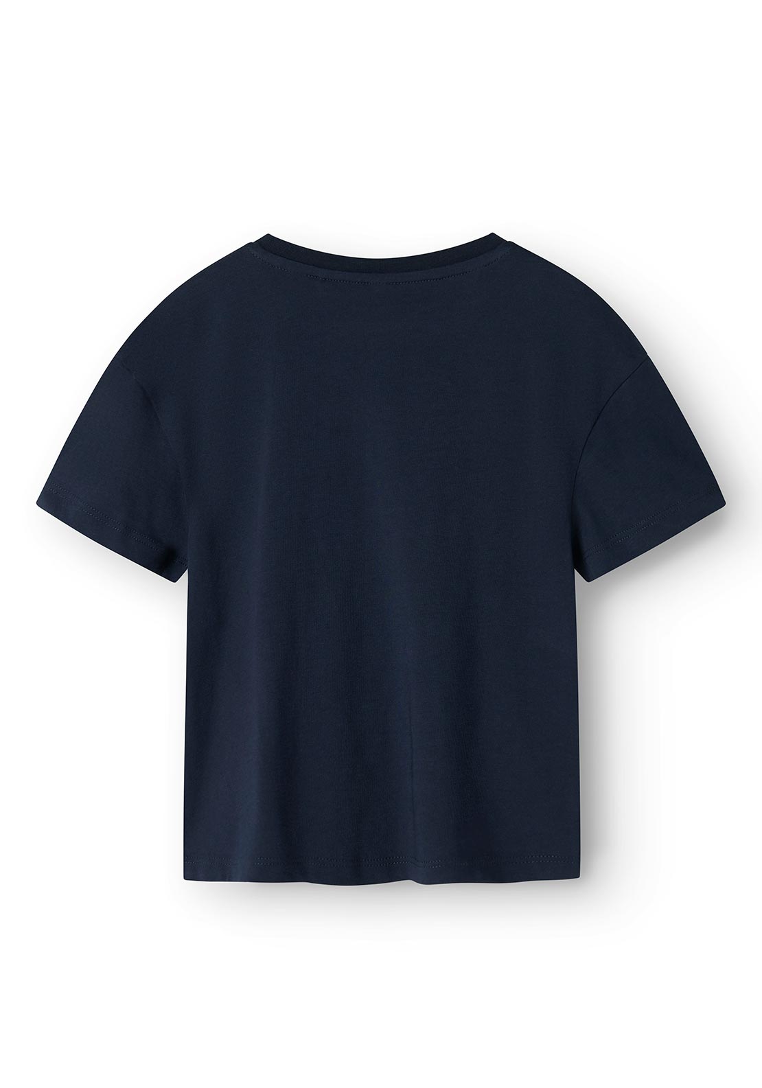 Name It Mini Girl Vilinse Short Sleeve Tee, Navy Blazer