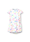 Name It Mini Girl Vigga Butterfly Dress, Bright White