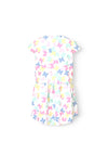 Name It Mini Girl Vigga Butterfly Dress, Bright White