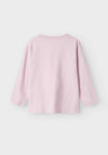 Name It Mini Girl Barry Long Sleeve Top, Winsome Orchid