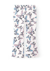 Name It Mini Girl Dimsi Butterfly Flared Pant, Ballerina