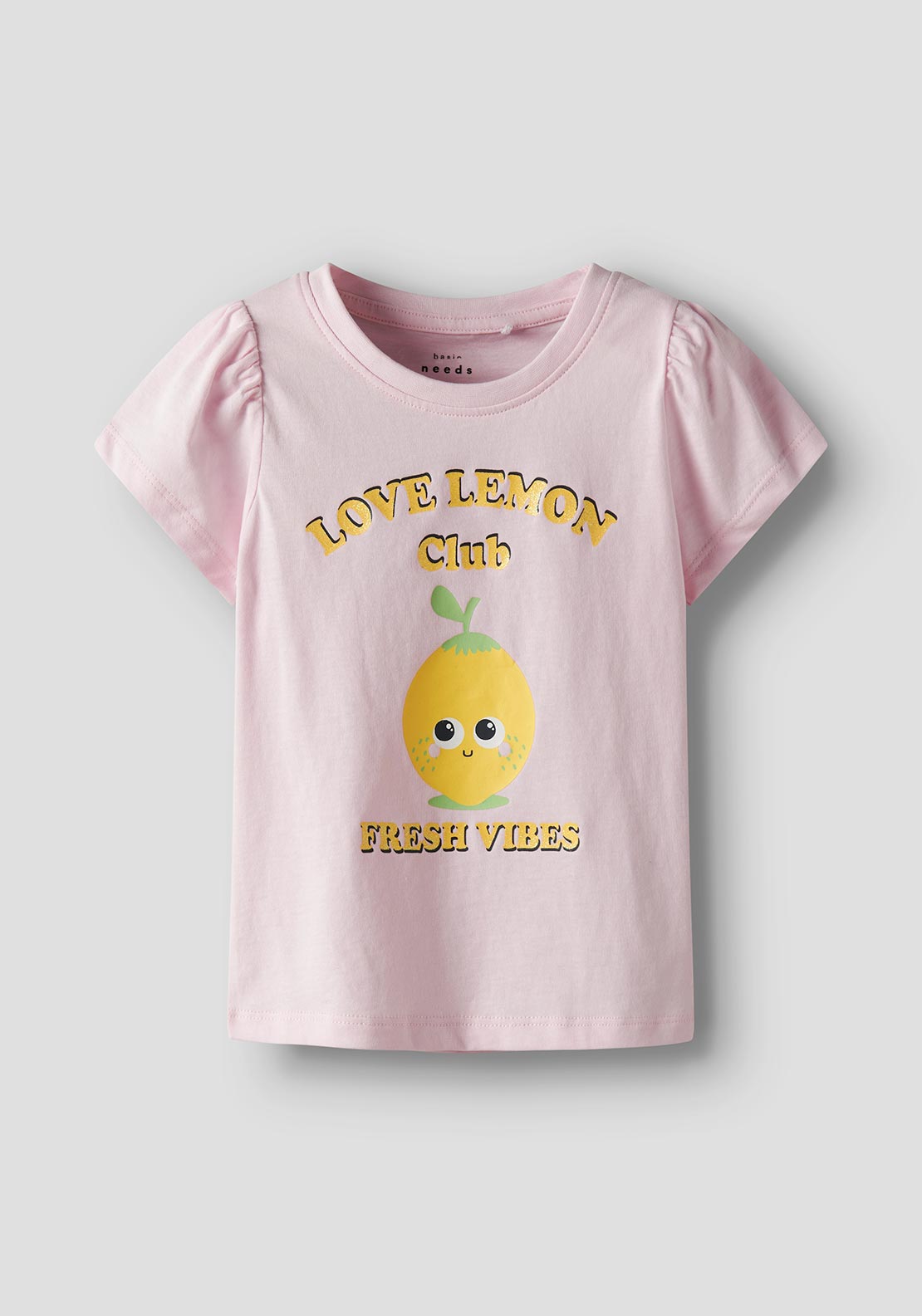 Name It Mini Girl Vibeke Capsl Tee, Ballerina