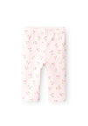 Name It Mini Girl Cherry Print Capri Legging, Ballerina