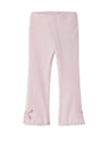 Name It Mini Girl Havelle Ribbed Flared Legging, Pink