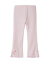 Name It Mini Girl Havelle Ribbed Flared Legging, Pink