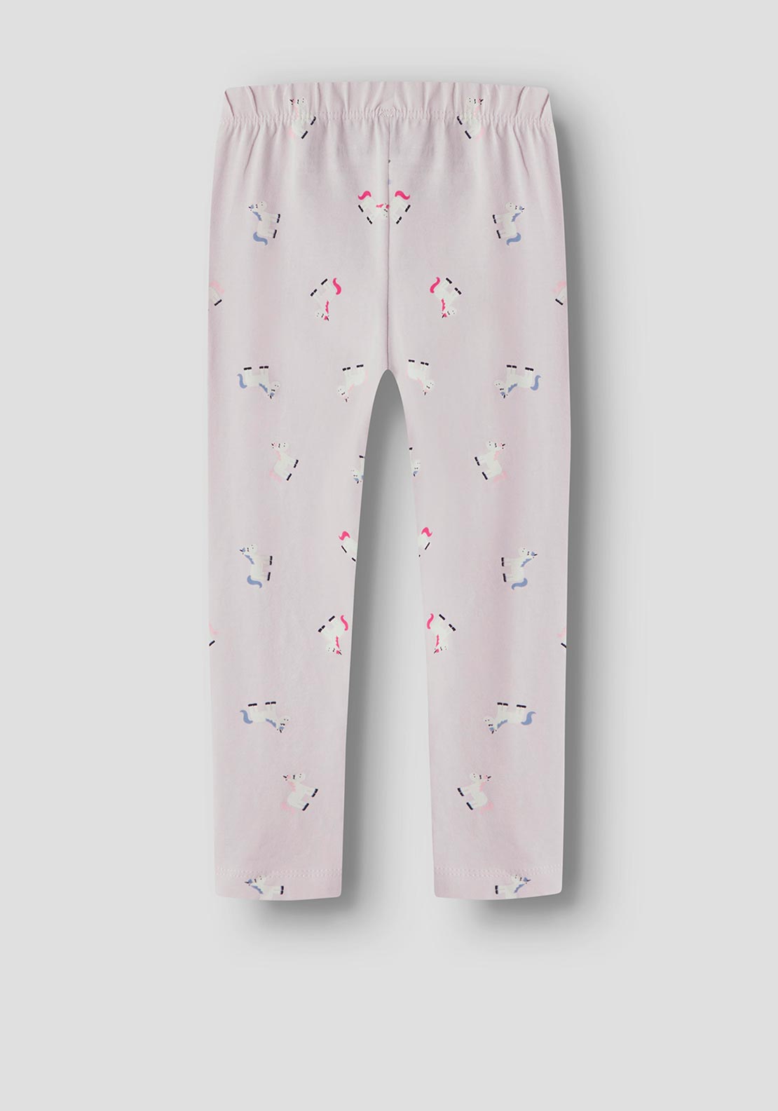 Name It Mini Girl Unicorn Print Legging, Lilac