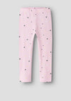 Name It Mini Girl Floral Print Legging, Pink