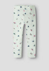 Name It Mini Girl Butterfly Print Legging, Green