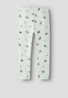 Name It Mini Girl Butterfly Print Legging, Green