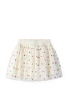 Name It Mini Girl Beross Tulle Skirt, White