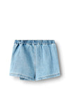 Name It Mini Girl Diana Strawberry Skort, Blue