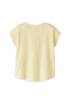 Name It Mini Girl Varutti Lemon Loose Top, Yellow