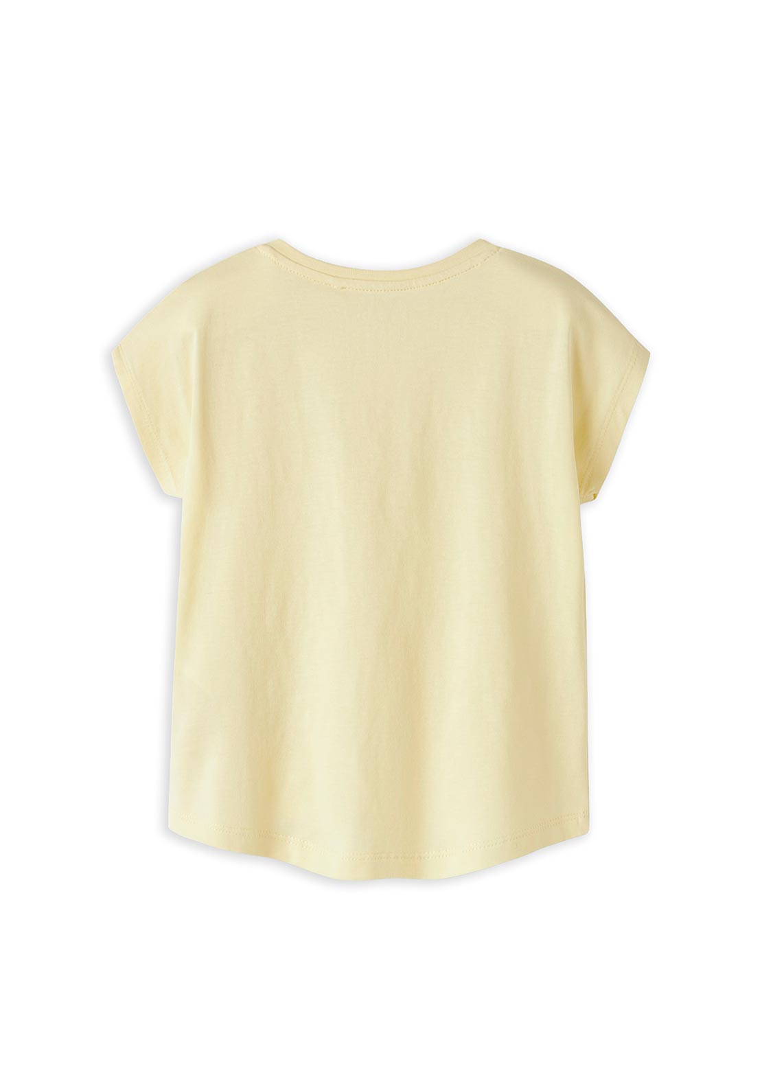Name It Mini Girl Varutti Lemon Loose Top, Yellow