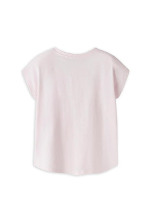 Name It Mini Girl Varutti Ice Cream Loose Top, Pink
