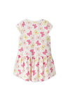 Name It Mini Girl Vigga Capsl Butterfly Dress, White