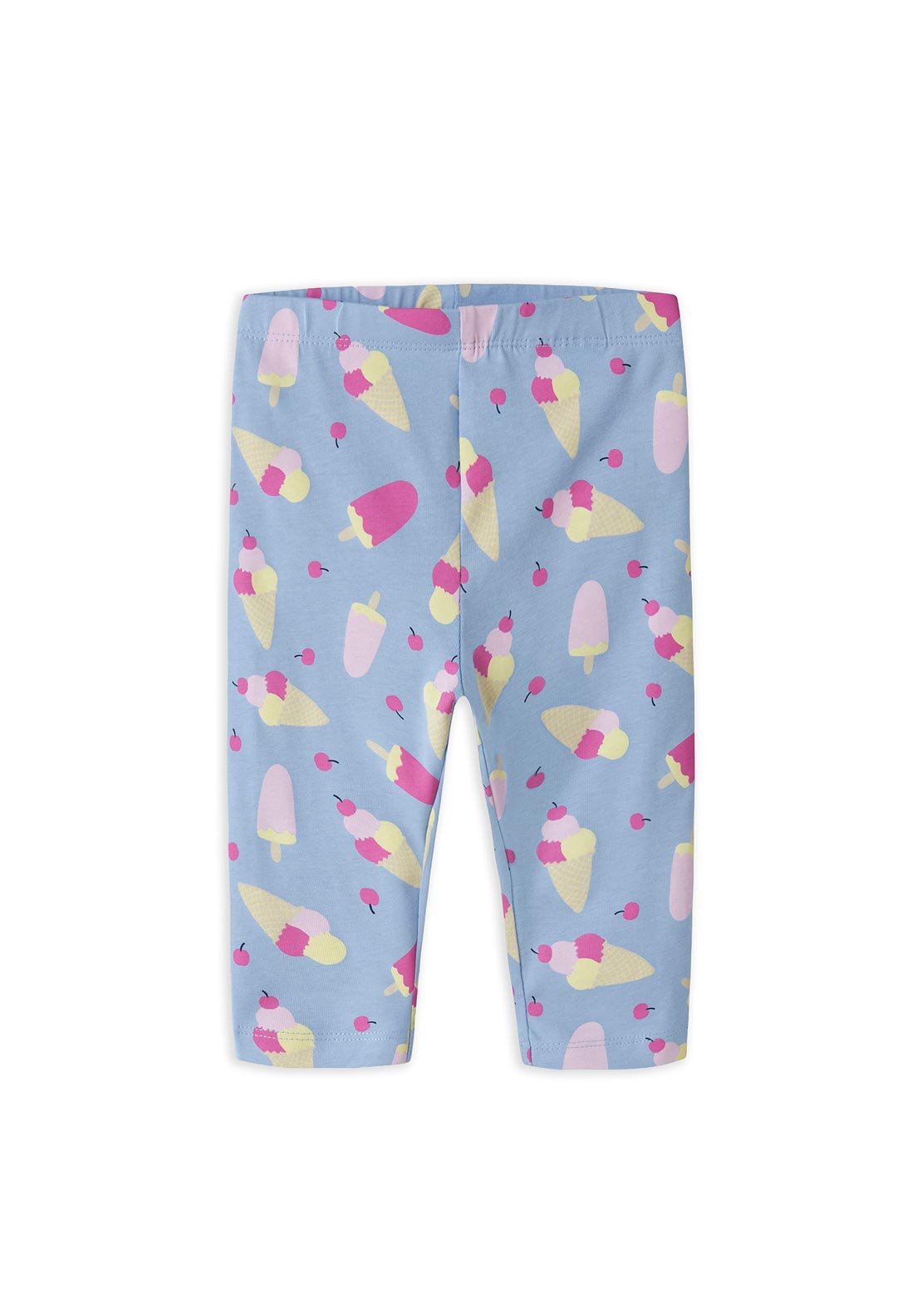 Name It Mini Girl Vivian Print Capri Legging, Blue