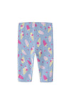 Name It Mini Girl Vivian Print Capri Legging, Blue