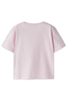 Name It Mini Girl Heart Short Sleeve Tee, Pink