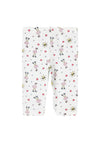 Name It Baby Girl Vivian Capri Flamingo Legging, Bright White
