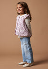 Name It Mini Girl Tetalia Padded Vest, Winsome Orchid