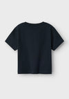 Name It Mini Girl Betria Short Sleeve Tee, Dark Sapphire