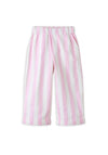 Name It Mini Girl Friba Stripe Leg Trouser, Pink