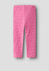 Name It Mini Girl Ena Heart Leggings, Pink