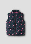 Name It Mini Girl My Lane Star Gilet, Navy