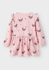 Name It Mini Girl Naya Cupcake Sweater Dress, Pink