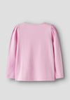 Name It Mini Girl Netta Cupcake Long Sleeve Top, Pink