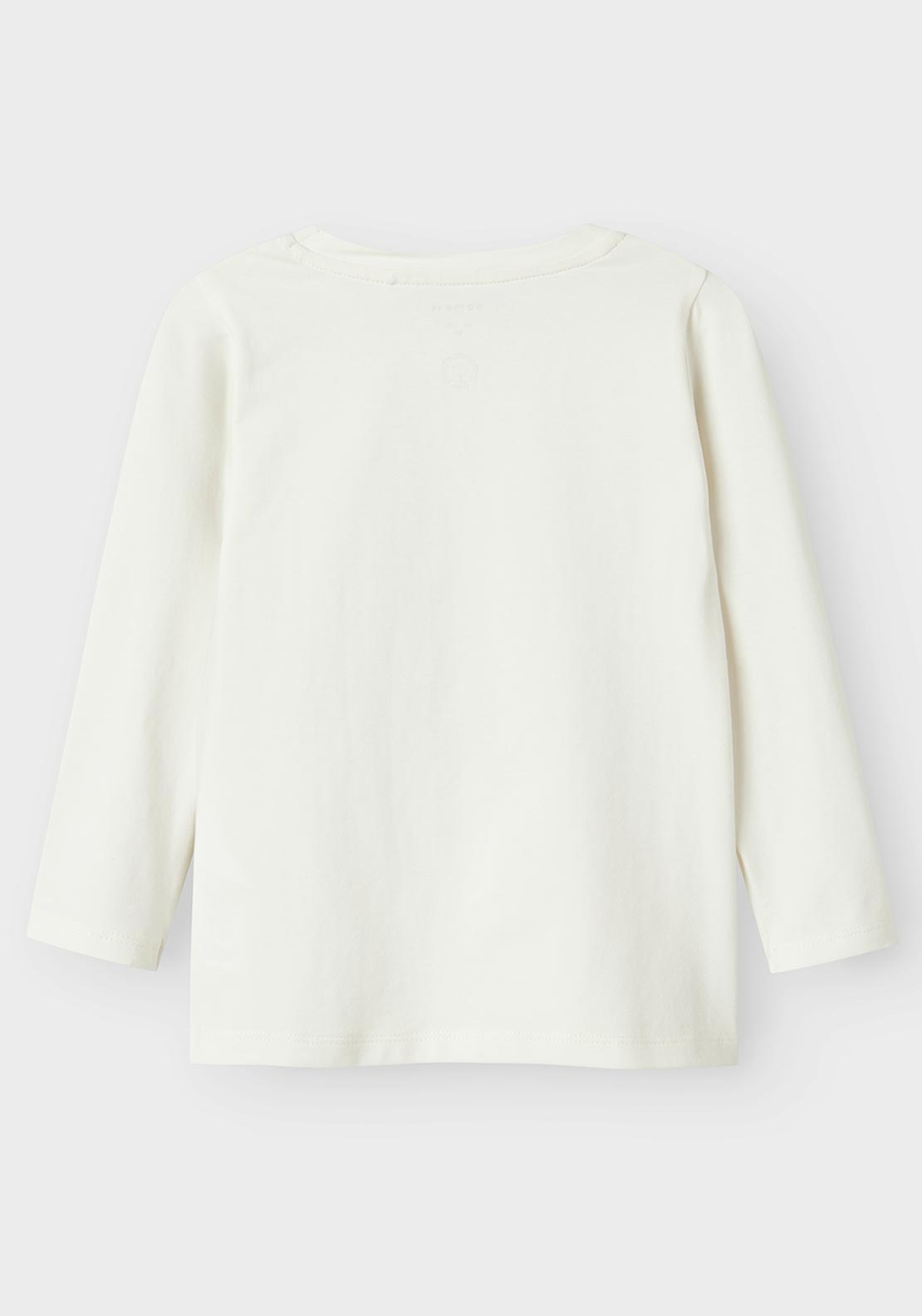 Name It Mini Girl Nicola Long Sleeve Cupcake Top, Cream