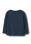 Name It Mini Girl Votea Long Sleeve Top, Navy
