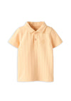 Name It Mini Boy Fen Short Sleeve Polo, Orange