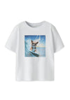 Name It Mini Boy Voto Dog Short Sleeve Tee, White