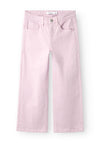 Name It Kid Girl Rose Wide Twill Trouser, Pink