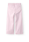 Name It Kid Girl Rose Wide Twill Trouser, Pink