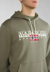 Napapijri Almer Hoodie, Green Lichen